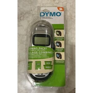DYMO LetraTag 100H Plus Label Maker‎ Combo Pack with 3 Label Refills New